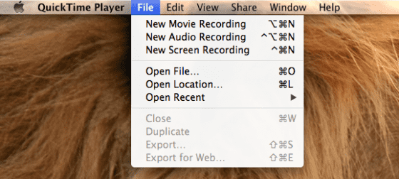 using quicktime to record screen and audio